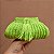 Bolsa Fabíola Giuntini crochê fio de seda verde limão - Imagem 1